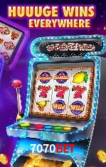 Slots na Plataforma 7070Bet
